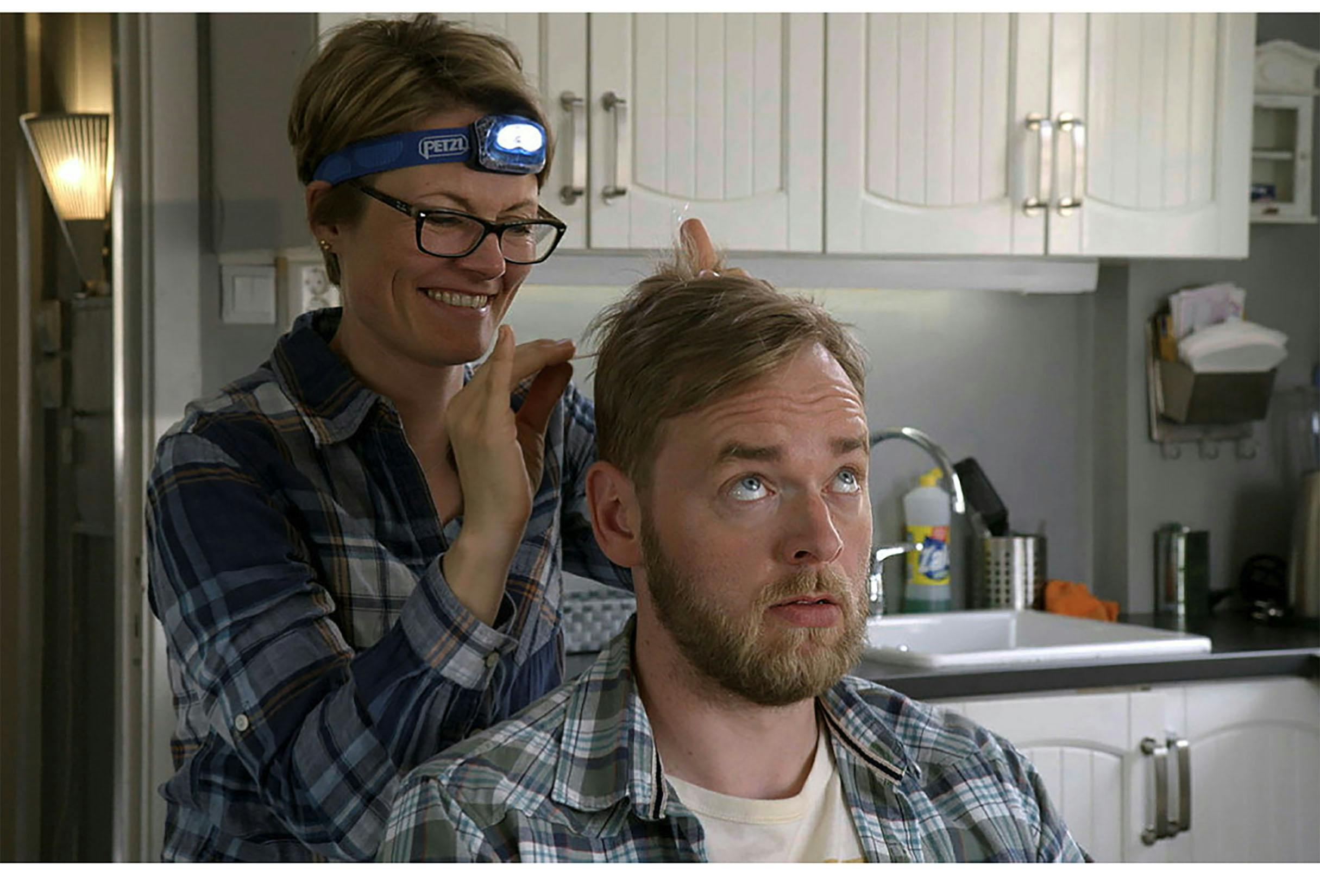 Pernille Sørensen side om side