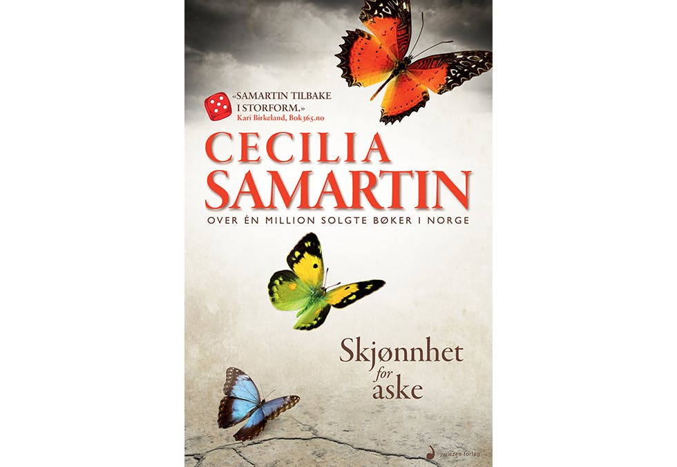 Om boken "Skjønnhet for aske": Cecilia Samartin, bok "Skjønnhet for aske"