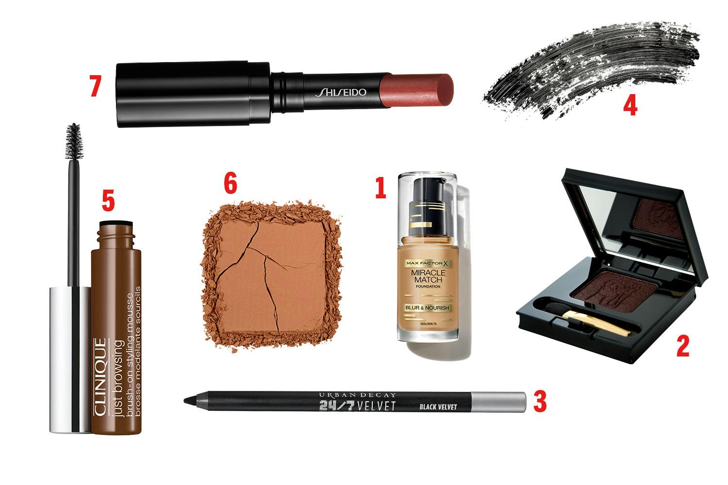 sminke kolasj brunette tall