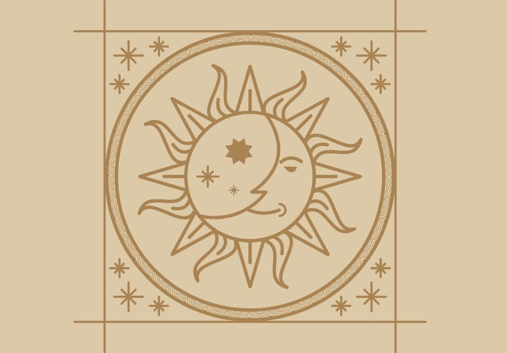 Finn ditt stjerneteikn