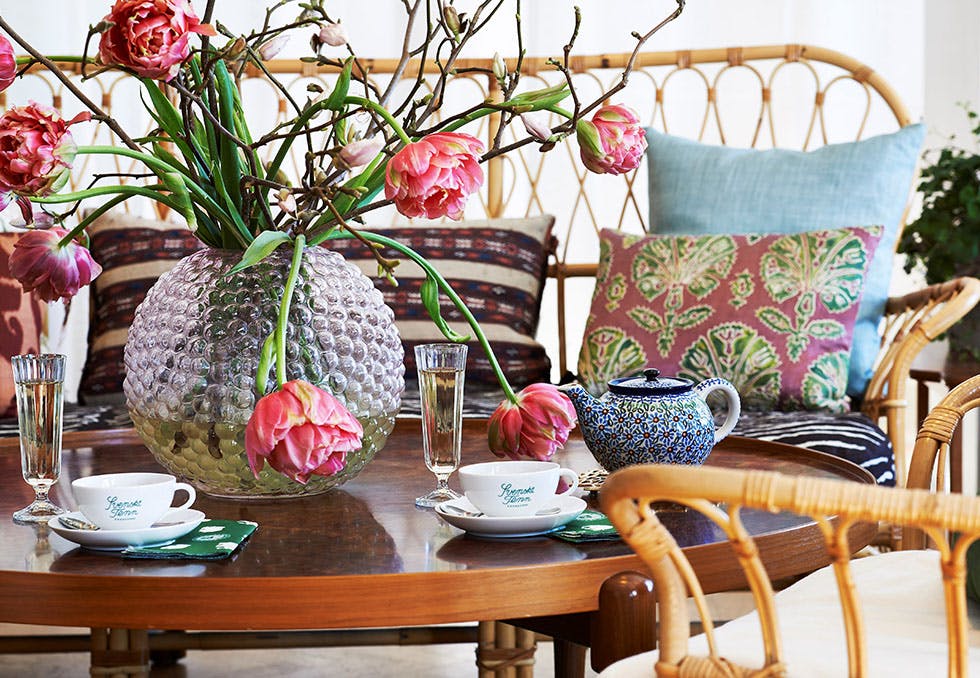 Koselig kafé Stockholm, Svenskt Tenns tesalong