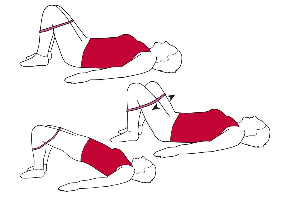 Bekkenhev Bekkenhev styrketrening øvelse
