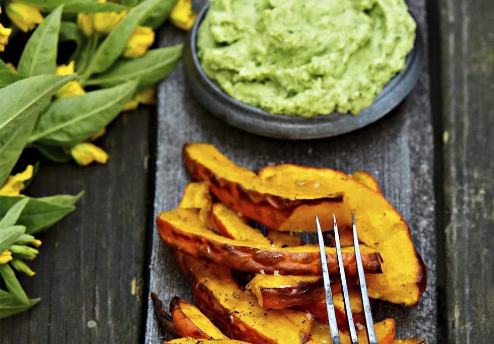 sunn snacks søtpotet