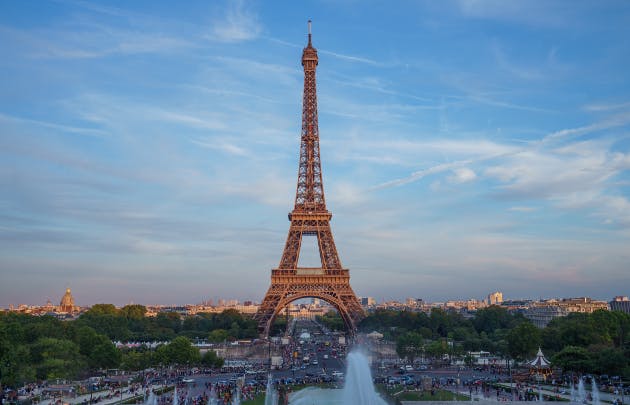 paris eiffeltårnet