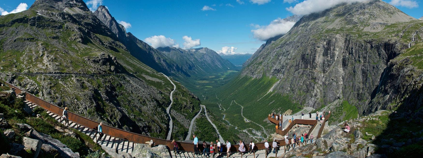 Trollstigen svingete vei