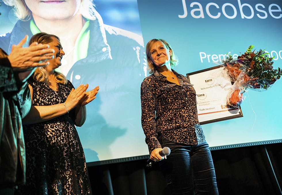  Trude Jacobsen Dråpen i havet Årets modigste kvinne Tara-prisen
