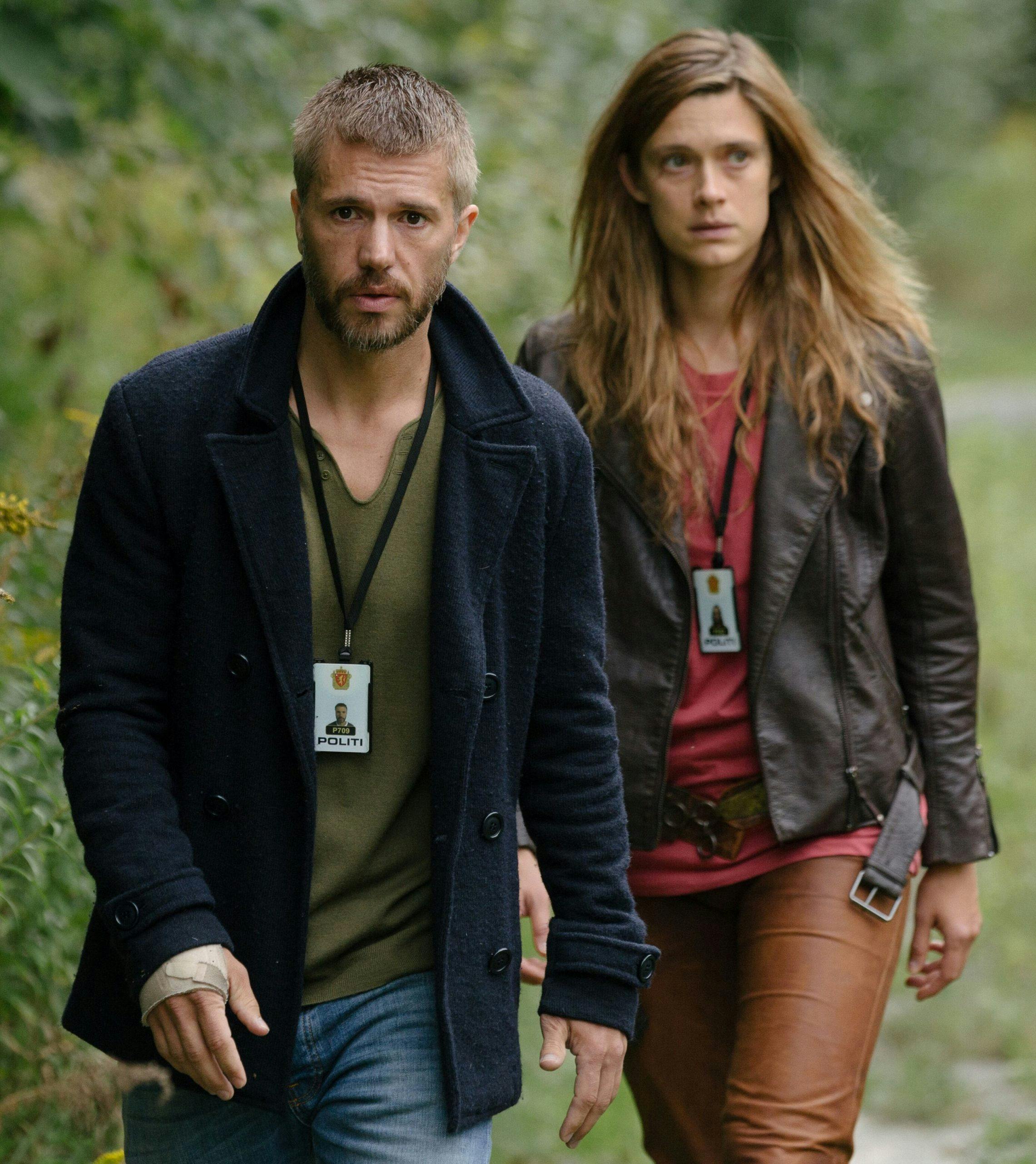 Nicolai Cleve Broch og Krista Kosonen i tv-serien «Beforeigners» på HBO