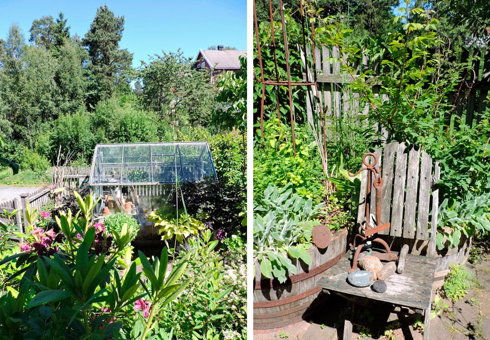 Hagemøbler, hageplanter, hagestol
