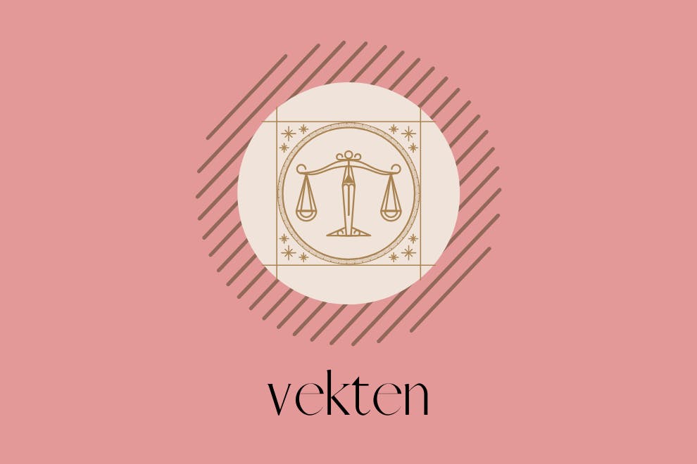 vekten Stjernetegnet vekten