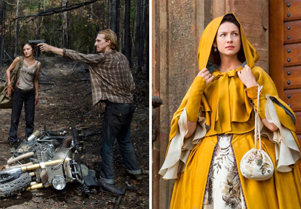 gode Viaplay serier, outlander, the walking dead