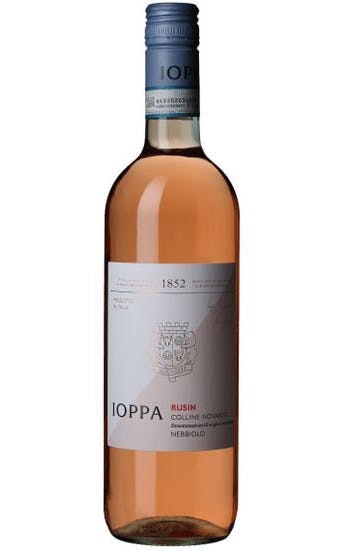 Fruktig og sval tørr italiensk rosévin:  Ioppa Colline Novaresi Nebbiolo Rusin 2017