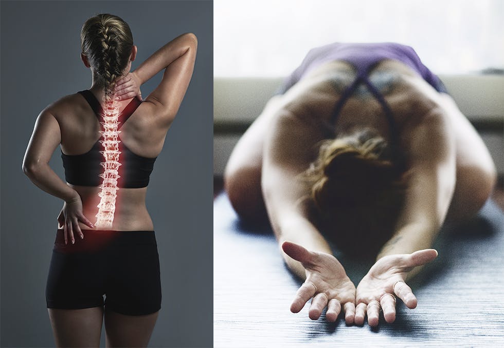 yoga smerter i ryggen fysioterapi behandling korsrygg