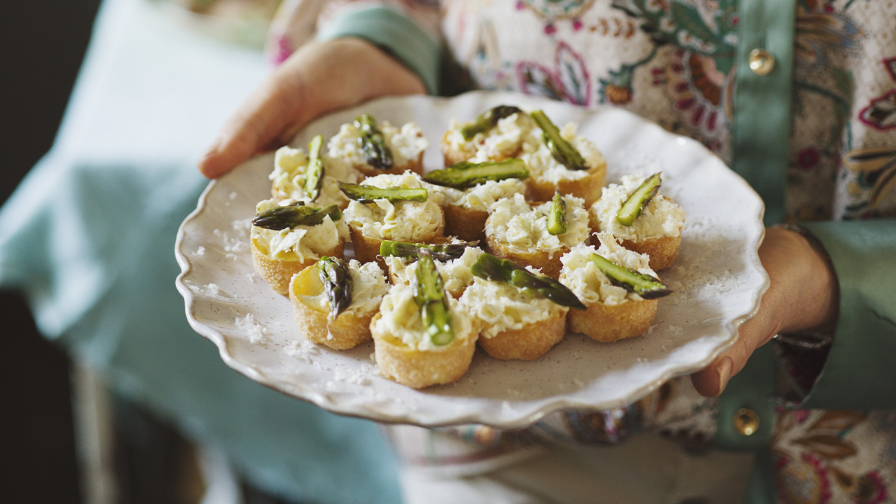 Krustader med citron- og parmesancreme | woman.dk
