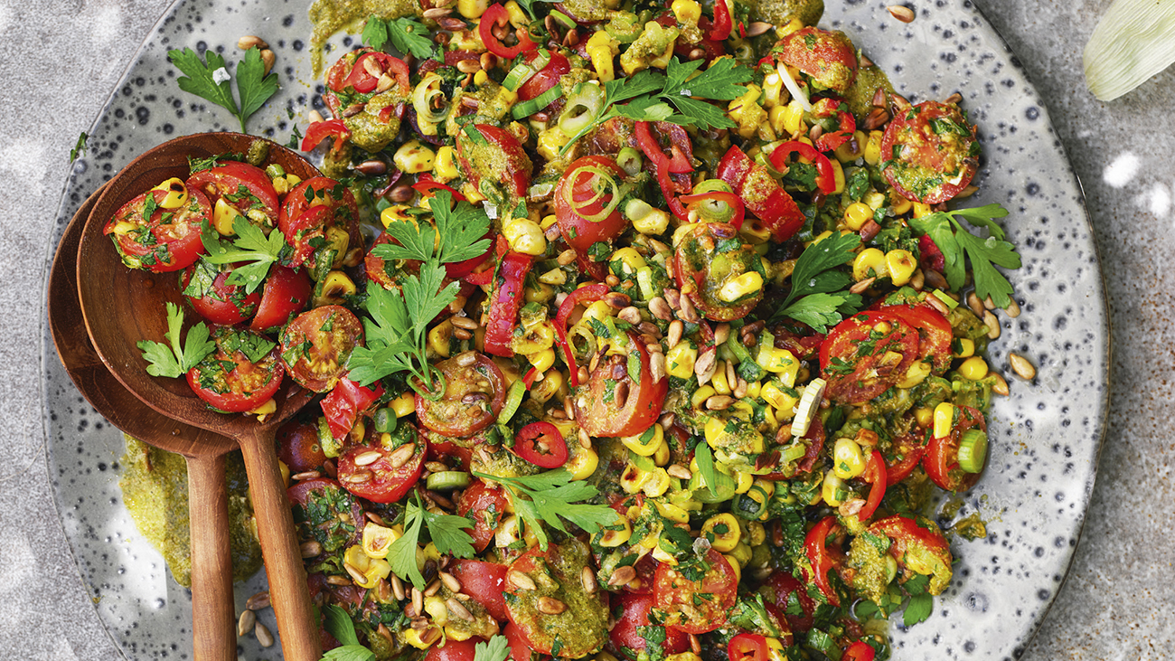 tomatsalat opskrift
